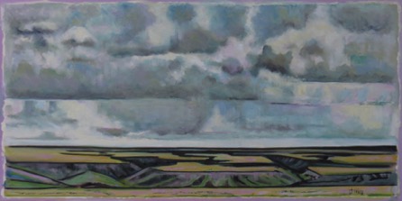 Patterns of Land and Sky-Near Dorothy Alberta
24 x 48 oil on canvas
$2300 Patterns of Land and Sky-Near Dorothy Alberta
24 x 48 oil on canvas
$2300